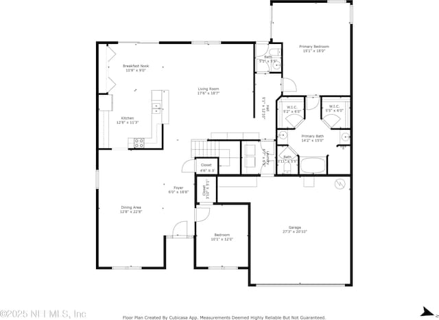 521 Cedar Arbor Ct, Saint Augustine, FL 32084 - home floor plan