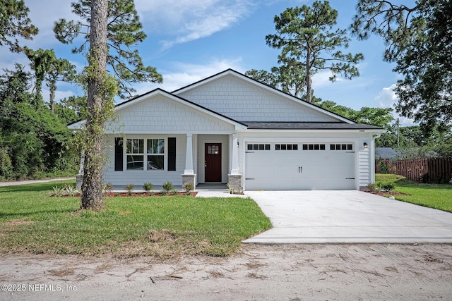 12252 Lyons St, Jacksonville, FL 32224 - craftsman-style home featuring concrete driveway and an attached garage