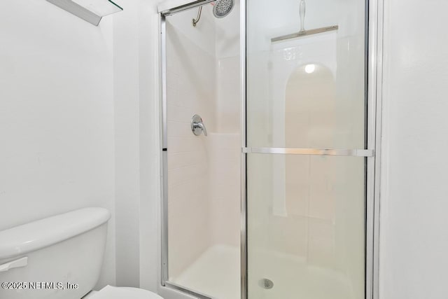 65074 Mossy Creek Ln, Yulee, FL 32097 - bathroom with toilet and a stall shower