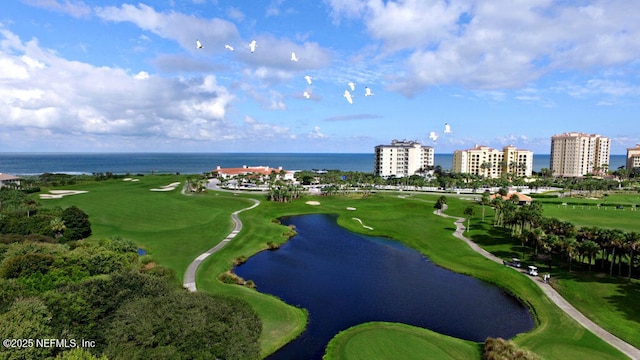 8 Rue Renoir, Palm Coast, FL 32137 - bird's eye view of a large body of water, a golf course, and apartment complex