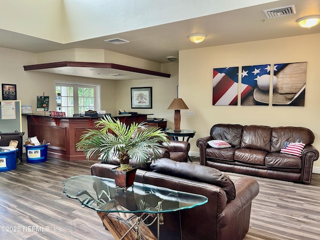 1141 Glengad, Ormond Beach, FL 32174 - living room featuring wood finished floors