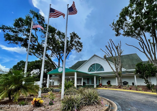 1141 Glengad, Ormond Beach, FL 32174 - view of building exterior with asphalt driveway