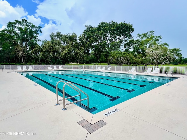 1141 Glengad, Ormond Beach, FL 32174 - community pool with a patio area and view of scattered trees