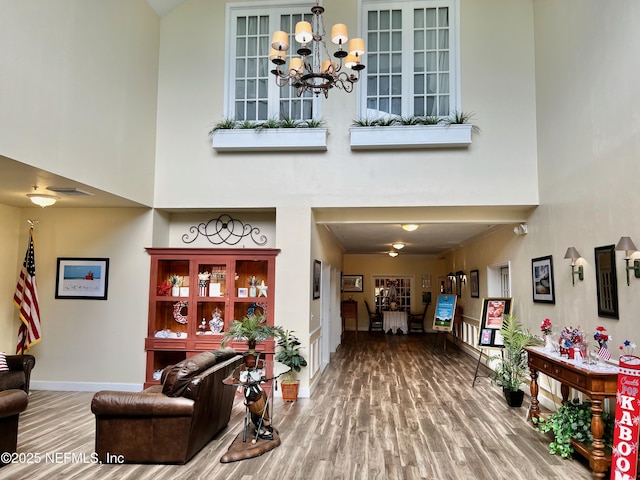 1141 Glengad, Ormond Beach, FL 32174 - common area with a high ceiling