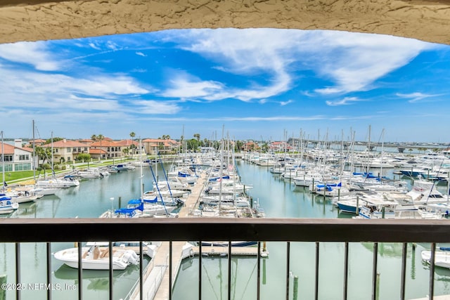 3115 Harbor Dr, Saint Augustine, FL 32084 - water view with a marina