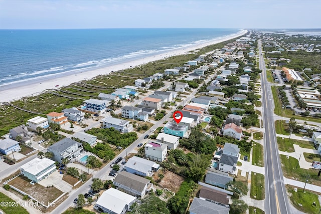5473 Pelican Way, Saint Augustine, FL 32080 - aerial overview of property's location featuring waterfront with a beach