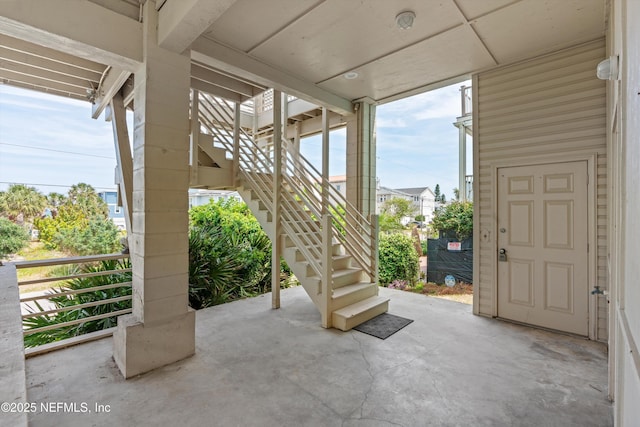 5473 Pelican Way, Saint Augustine, FL 32080 - view of patio / terrace with stairway