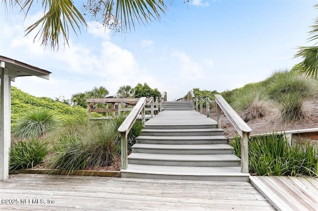 1185 Beach Walker Rd Unit 1185, Fernandina Beach, FL 32034 - view of property's community featuring a wooden deck