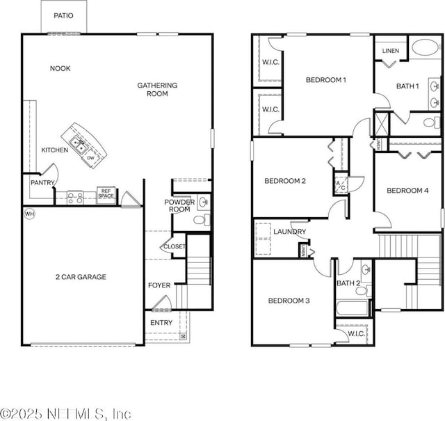2358 Evening Oaks Ln, Green Cove Springs, FL 32043 - property floor plan