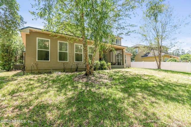 117 S Durbin Pkwy, Saint Johns, FL 32259 - rear view of property with a sunroom
