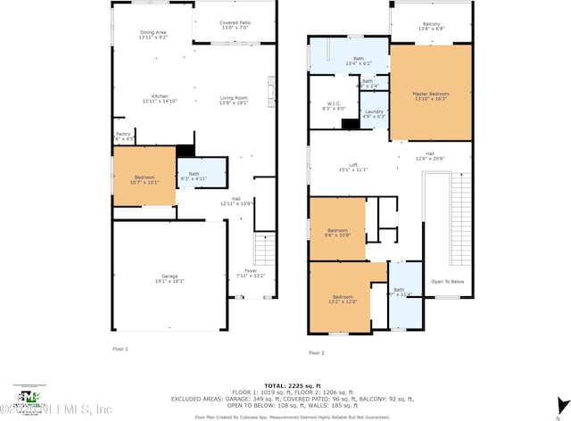 329 Rum Runner Way, Saint Johns, FL 32259 - home floor plan