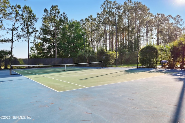 372 Johns Creek Pkwy, Saint Augustine, FL 32092 - view of tennis court with community basketball court