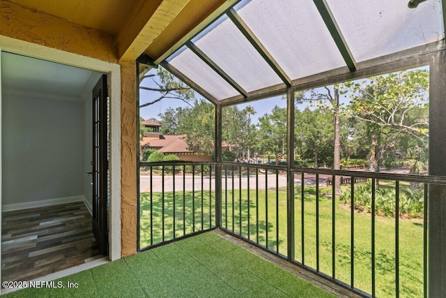 833 Shoreline Cir, Ponte Vedra Beach, FL 32082 - view of unfurnished sunroom