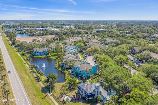 833 Shoreline Cir, Ponte Vedra Beach, FL 32082 - aerial perspective of suburban area featuring a large body of water