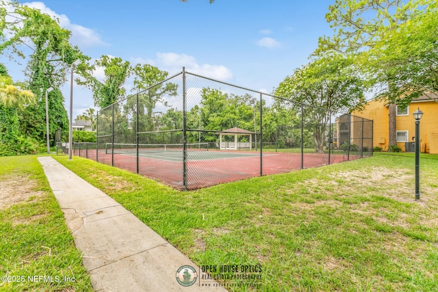 833 Shoreline Cir, Ponte Vedra Beach, FL 32082 - view of tennis court
