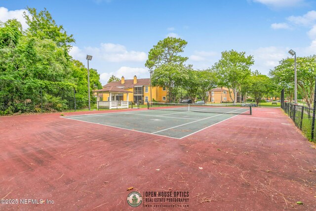 833 Shoreline Cir, Ponte Vedra Beach, FL 32082 - view of tennis court