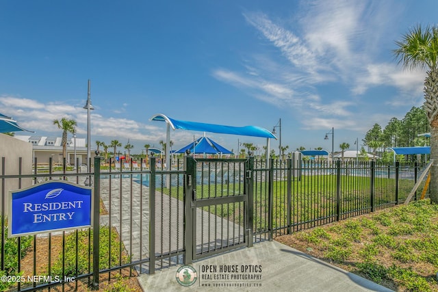 712 Cherry Elm Dr, Saint Augustine, FL 32092 - view of community with a gate