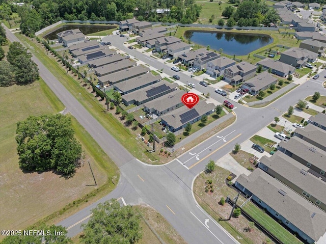86815 Iron Rail Ct, Yulee, FL 32097 - aerial view of property and surrounding area featuring a nearby body of water and nearby suburban area