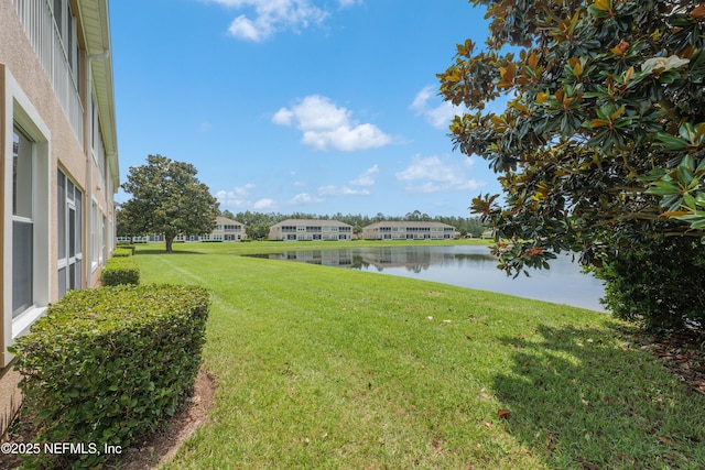 11889 Surfbird Cir Unit 10F, Jacksonville, FL 32256 - view of grassy yard featuring a water view
