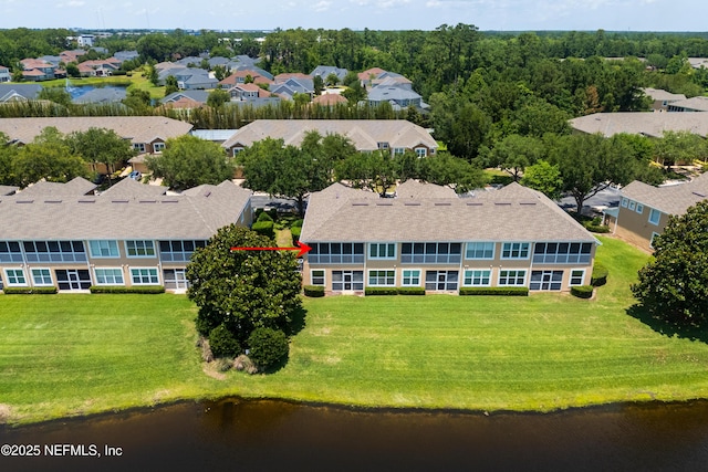 11889 Surfbird Cir Unit 10F, Jacksonville, FL 32256 - aerial perspective of suburban area with a large body of water