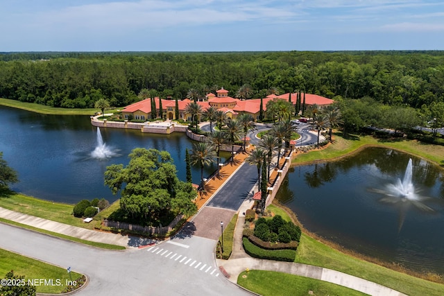 11889 Surfbird Cir Unit 10F, Jacksonville, FL 32256 - bird's eye view of a forest and a nearby body of water