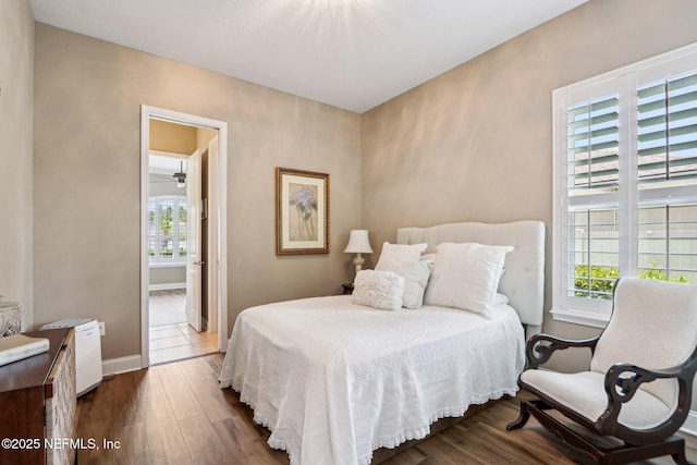 33 Tinker Ct, Fruit Cove, FL 32259 - bedroom featuring dark wood-type flooring and baseboards