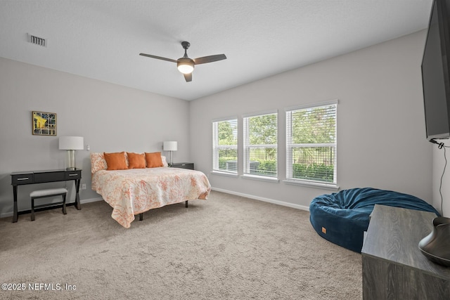 149 Ferndale Way, Saint Augustine, FL 32092 - carpeted bedroom with baseboards and a ceiling fan