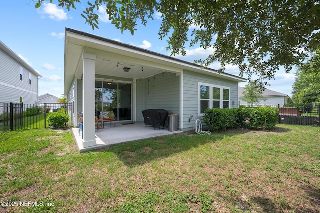 149 Ferndale Way, Saint Augustine, FL 32092 - rear view of house with a patio area