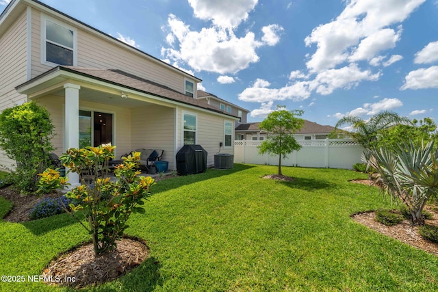 121 Thistleton Way, Saint Augustine, FL 32092 - view of yard featuring central AC unit