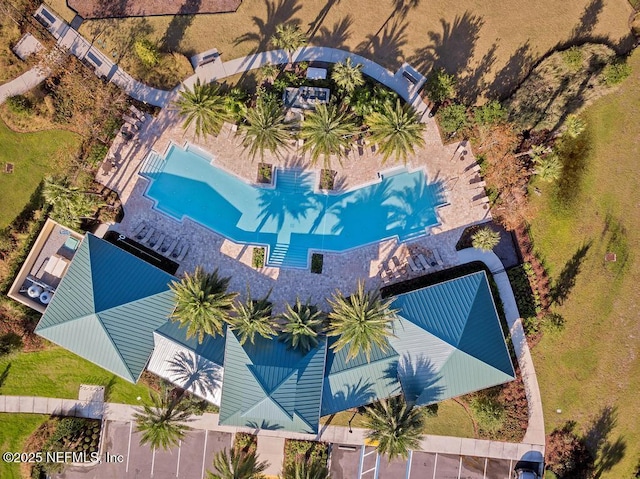 75 Brybar Dr, Saint Augustine, FL 32095 - aerial view of a pool area