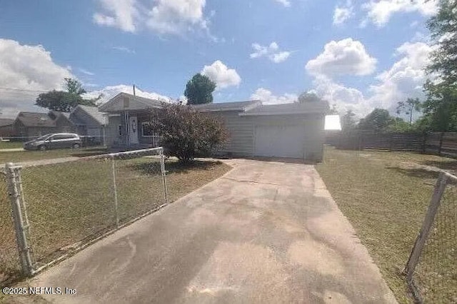 1417 Wisconsin Ave, Lynn Haven, FL 32444 - view of front of home with concrete driveway and an attached garage