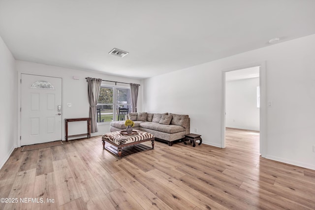822 Valnera Ct, Saint Augustine, FL 32086 - living area with light wood-type flooring and baseboards
