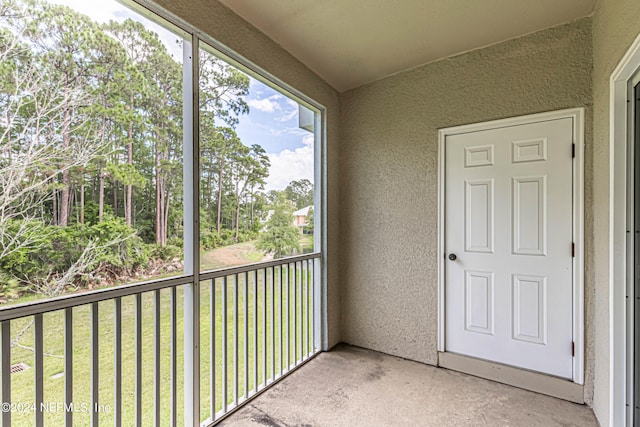 215 Bayberry Cir Unit 605, Saint Augustine, FL 32086 - view of unfurnished sunroom