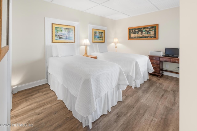 1829 Turtle Dunes Pl Unit 1829, Fernandina Beach, FL 32034 - bedroom with wood finished floors and baseboards