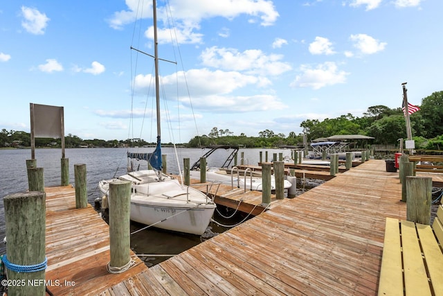 5811 Atlantic Blvd Unit 153, Jacksonville, FL 32207 - dock with a water view