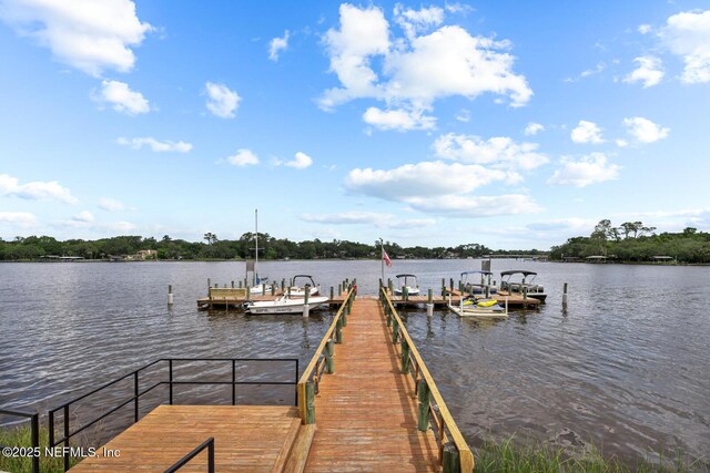 5811 Atlantic Blvd Unit 153, Jacksonville, FL 32207 - dock with a water view