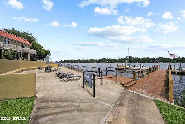 5811 Atlantic Blvd Unit 153, Jacksonville, FL 32207 - dock area with a water view