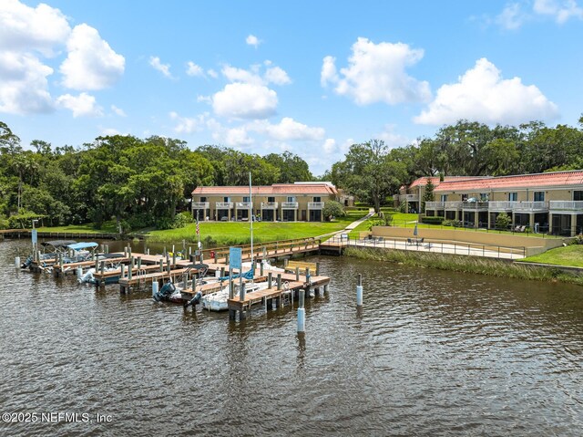 5811 Atlantic Blvd Unit 153, Jacksonville, FL 32207 - dock with a water view