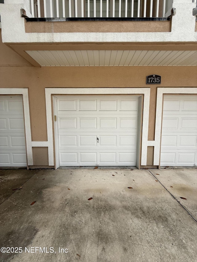 1735 Forest Lake Cir W Unit 2, Jacksonville, FL 32225 - garage with concrete driveway