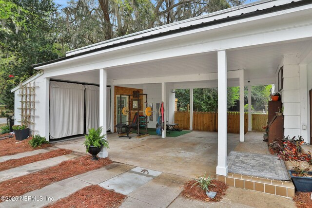 7265 Beach Rd, Elkton, FL 32033 - view of patio