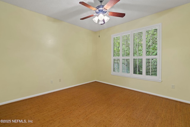 2305 Range Crescent Ct, Fleming Island, FL 32003 - empty room featuring baseboards and ceiling fan