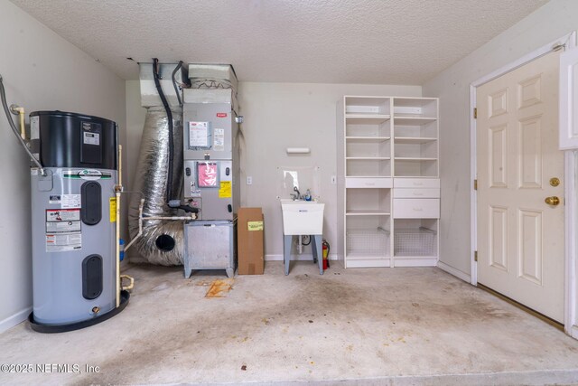 2305 Range Crescent Ct, Fleming Island, FL 32003 - garage featuring water heater