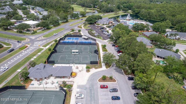 2305 Range Crescent Ct, Fleming Island, FL 32003 - aerial overview of property's location featuring a nearby body of water