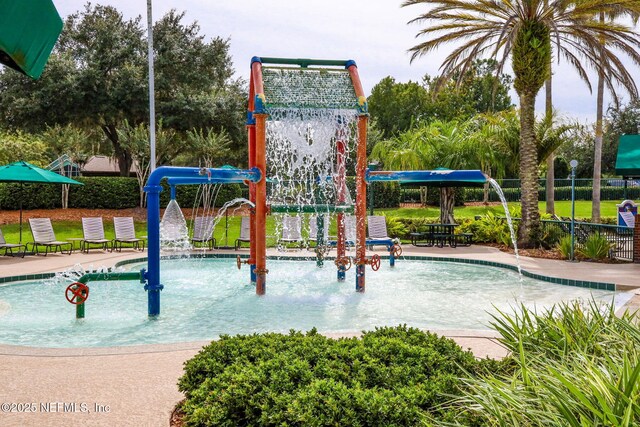2305 Range Crescent Ct, Fleming Island, FL 32003 - view of play area with a water play area