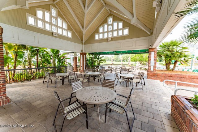 2305 Range Crescent Ct, Fleming Island, FL 32003 - view of patio featuring outdoor dining space