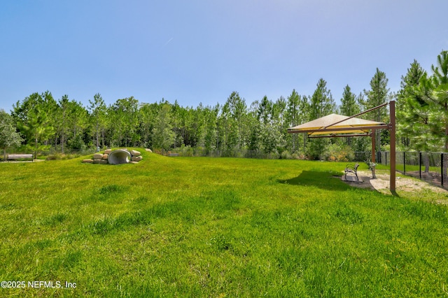 80 Atlas Dr, Saint Augustine, FL 32092 - view of yard featuring a gazebo
