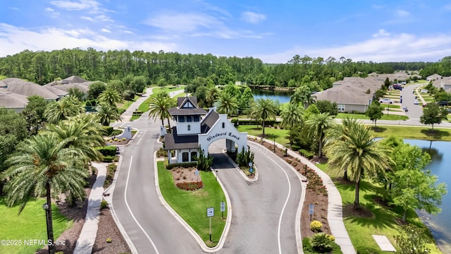 33 Crown Colony Rd, Saint Augustine, FL 32092 - drone / aerial view of a large body of water and a tree filled landscape