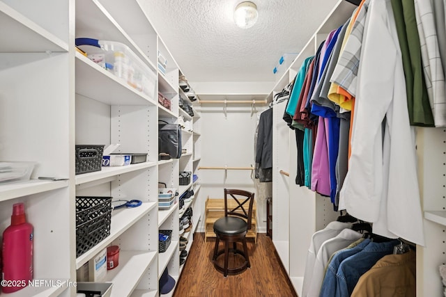 1816 Lakedge Dr, Middleburg, FL 32068 - spacious closet with wood finished floors