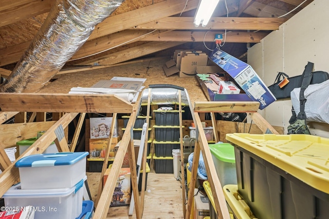 1816 Lakedge Dr, Middleburg, FL 32068 - view of attic