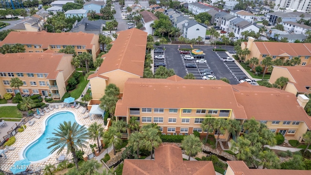 104 Laguna Villas Blvd Unit F33, Jacksonville Beach, FL 32250 - bird's eye view of a pool